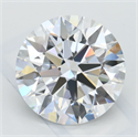 Del inventario de diamantes de laboratorio, 3.40 quilates, Redondo , Color D, claridad VVS1 y certificado IGI