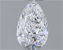 Diamante Natural 0.30 quilates, De pera , Color D, claridad VS1 y certificado GIA
