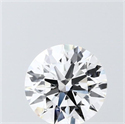 Lab Grown Diamond 1.52 Carats, Round with Ideal Cut, F Color, VVS2 Clarity and Certified by IGI
