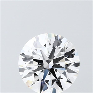Picture of Lab Grown Diamond 1.52 Carats, Round with Ideal Cut, F Color, VVS2 Clarity and Certified by IGI