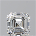 Natural Diamond 0.70 Carats, Asscher with  Cut, G Color, VVS2 Clarity and Certified by GIA