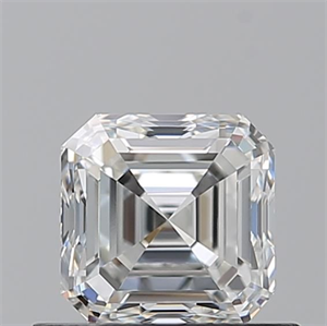 Picture of Natural Diamond 0.70 Carats, Asscher with  Cut, G Color, VVS2 Clarity and Certified by GIA