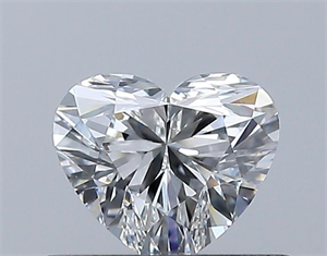 Picture of Natural Diamond 0.40 Carats, Heart with  Cut, G Color, VS1 Clarity and Certified by GIA