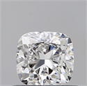 Diamante Natural 0.60 quilates, Del cojín , Color E, claridad VS1 y certificado GIA