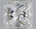 Natural Diamond 0.60 Carats, Princess with  Cut, G Color, VVS1 Clarity and Certified by GIA