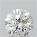 Diamante Natural 1.10 quilates, Redondo , Color J, claridad SI2 y certificado GIA