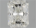 Natural Diamond 0.70 Carats, Radiant with  Cut, K Color, VS1 Clarity and Certified by GIA