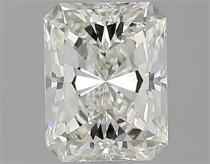 Picture of Natural Diamond 0.70 Carats, Radiant with  Cut, K Color, VS1 Clarity and Certified by GIA