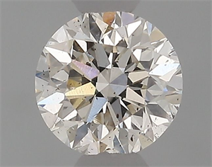 Picture of Natural Diamond 0.40 Carats, Round with Very Good Cut, I Color, SI1 Clarity and Certified by IGI