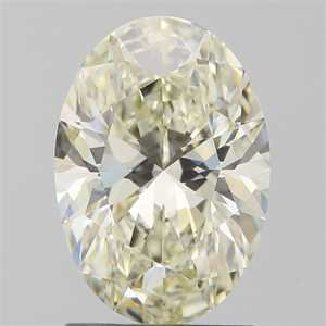 Foto Diamante Natural 1.63 quilates, Ovalado , Color K, claridad VVS2 y certificado IGI de