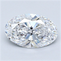 Diamante Natural 2.23 quilates, Ovalado , Color D, claridad VS2 y certificado GIA