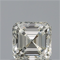 Diamante Natural 0.55 quilates, Asscher , Color H, claridad VVS2 y certificado IGI