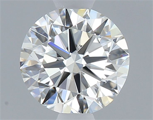 Foto Diamante Natural 0.50 quilates, Redondo , Color H, claridad VS2 y certificado GIA de