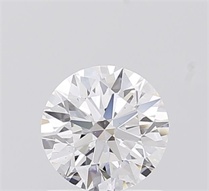 Picture of Lab Grown Diamond 1.05 Carats, Round with Ideal Cut, D Color, VVS1 Clarity and Certified by IGI