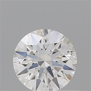 Picture of Natural Diamond 0.41 Carats, Round with Excellent Cut, F Color, SI2 Clarity and Certified by GIA