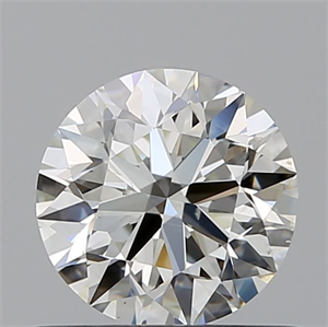 Picture of Natural Diamond 0.70 Carats, Round with Excellent Cut, J Color, SI1 Clarity and Certified by GIA
