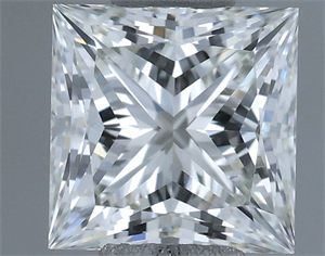 Foto Diamante Natural 0.64 quilates, Princesa , Color H, claridad IF y certificado IGI de