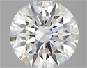 Lab Grown Diamond 1.05 Carats, Round with Ideal Cut, E Color, VS1 Clarity and Certified by IGI