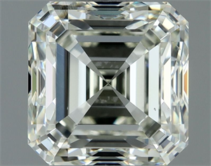 Picture of Natural Diamond 2.02 Carats, Asscher with  Cut, K Color, VS2 Clarity and Certified by IGI