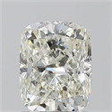 Natural Diamond 0.90 Carats, Cushion with  Cut, K Color, VVS2 Clarity and Certified by GIA