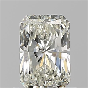 Picture of Natural Diamond 0.78 Carats, Radiant with  Cut, K Color, VVS1 Clarity and Certified by GIA
