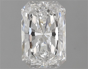 Picture of Natural Diamond 0.53 Carats, Radiant with  Cut, E Color, SI1 Clarity and Certified by GIA