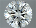 Natural Diamond 3.02 Carats, Round with Excellent Cut, J Color, SI2 Clarity and Certified by GIA