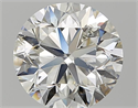 Diamante Natural 1.71 quilates, Redondo , Color H, claridad SI2 y certificado GIA
