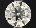 Natural Diamond 0.70 Carats, Round with Very Good Cut, M Color, VS2 Clarity and Certified by GIA