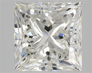Picture of Natural Diamond 2.01 Carats, Princess with  Cut, I Color, VVS2 Clarity and Certified by GIA