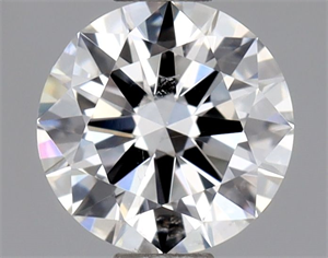 Foto Diamante Natural 0.50 quilates, Redondo , Color E, claridad SI2 y certificado GIA de