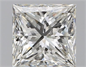 Natural Diamond 1.60 Carats, Princess with  Cut, H Color, SI2 Clarity and Certified by GIA