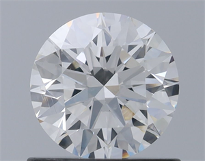 Picture of Natural Diamond 0.72 Carats, Round with Excellent Cut, H Color, SI1 Clarity and Certified by GIA