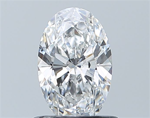 Foto Diamante Natural 0.72 quilates, Ovalado , Color E, claridad VVS2 y certificado GIA de