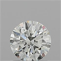 Natural Diamond 0.90 Carats, Round with Excellent Cut, J Color, SI1 Clarity and Certified by GIA