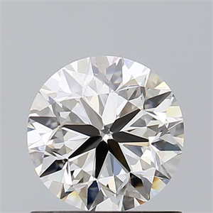 Picture of Natural Diamond 0.91 Carats, Round with Very Good Cut, I Color, VVS1 Clarity and Certified by GIA