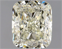 Natural Diamond 1.01 Carats, Cushion with  Cut, M Color, SI1 Clarity and Certified by GIA