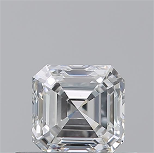 Picture of Natural Diamond 0.50 Carats, Asscher with  Cut, F Color, VS2 Clarity and Certified by GIA