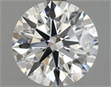 Del inventario de diamantes de laboratorio, 2.67 quilates, Redondo , Color F, claridad VVS2 y certificado GIA