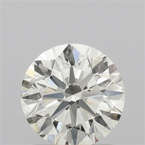 Picture of Natural Diamond 0.95 Carats, Round with Excellent Cut, M Color, VVS2 Clarity and Certified by IGI