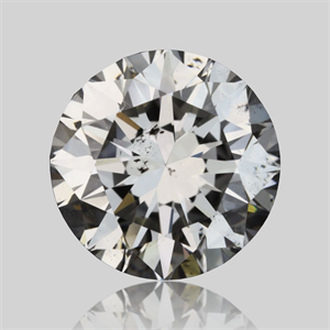 Picture of Natural Diamond 0.71 Carats, Round with Very Good Cut, K Color, SI1 Clarity and Certified by GIA