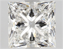 Natural Diamond 1.46 Carats, Princess with  Cut, F Color, VS1 Clarity and Certified by GIA