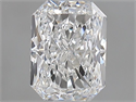 Natural Diamond 1.03 Carats, Radiant with  Cut, E Color, VVS2 Clarity and Certified by GIA