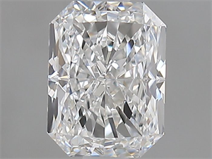 Picture of Natural Diamond 1.03 Carats, Radiant with  Cut, E Color, VVS2 Clarity and Certified by GIA
