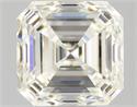 Natural Diamond 1.03 Carats, Asscher with  Cut, I Color, VVS1 Clarity and Certified by IGI