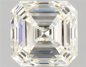 Picture of Natural Diamond 1.03 Carats, Asscher with  Cut, I Color, VVS1 Clarity and Certified by IGI