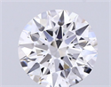 Lab Grown Diamond 2.17 Carats, Round with Excellent Cut, E Color, VS2 Clarity and Certified by GIA