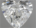 Natural Diamond 0.40 Carats, Heart with  Cut, G Color, VS1 Clarity and Certified by IGI
