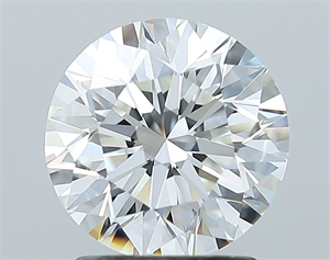 Foto Diamante Natural 1.80 quilates, Redondo , Color F, claridad VVS1 y certificado GIA de
