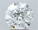 Natural Diamond 1.80 Carats, Round with Excellent Cut, F Color, VVS1 Clarity and Certified by GIA